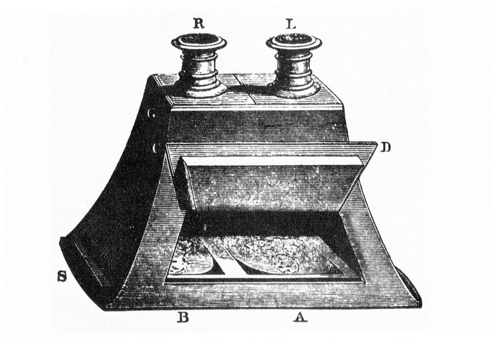 David Brewster, lenticular stereoscope, 1856
